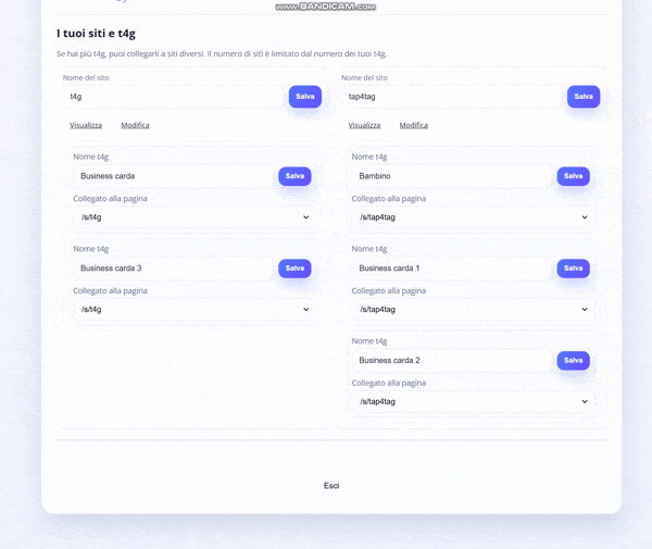 Rename Sites and Tags