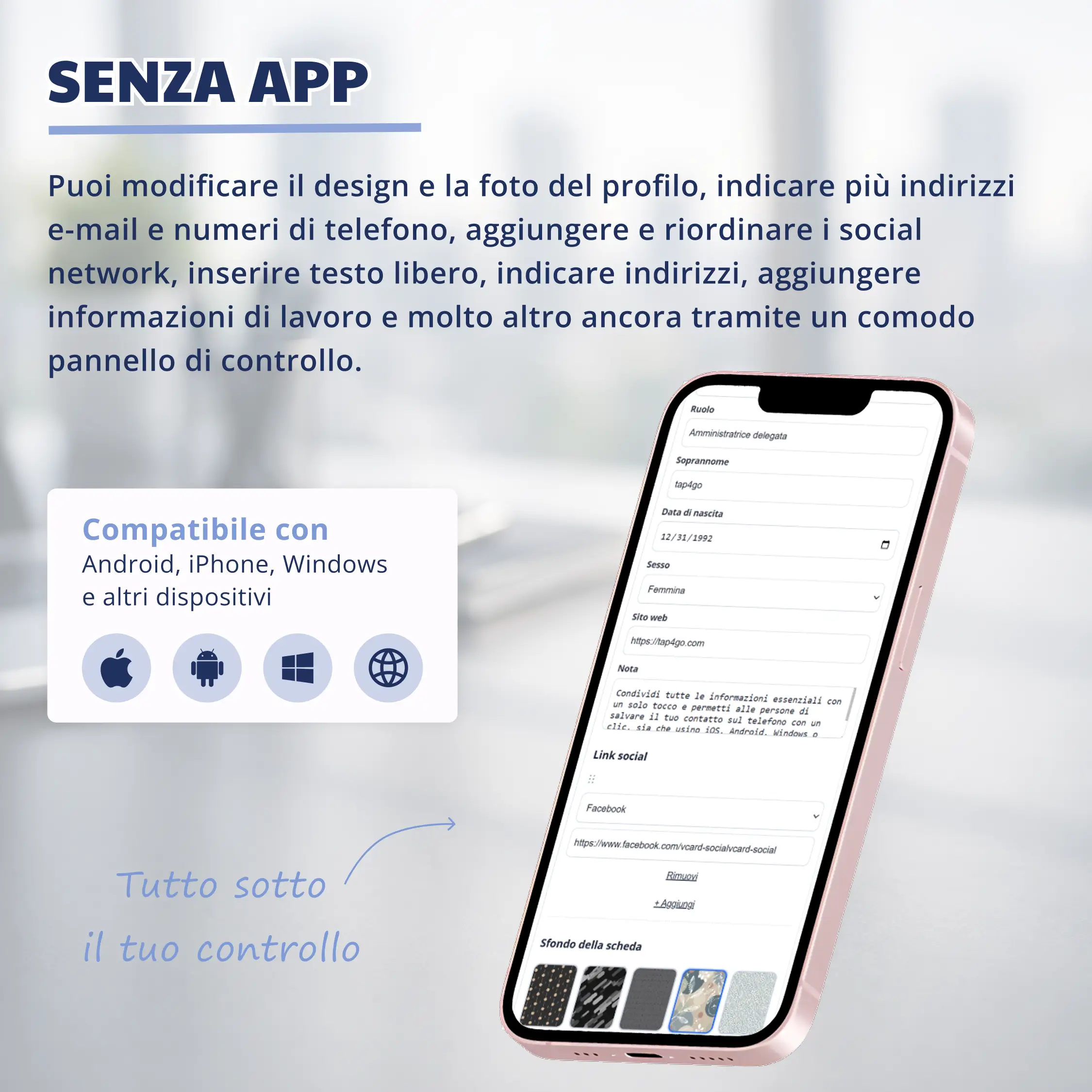 Portachiavi NFC Anatra Aggressiva – Biglietto da Visita Digitale Senza App con Sito Personale – Condividi Contatti, Social e Link con un Tocco – Compatibile iPhone Android - Immagine 5